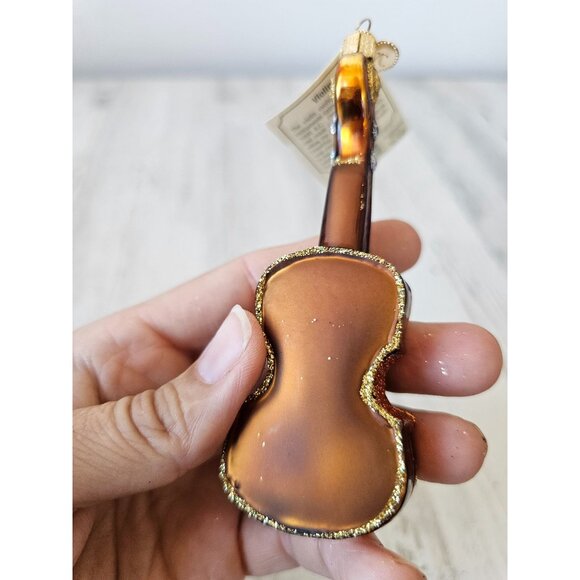Old world OWC violin guitar musical band glass ornament Xmas tree - Picture 5 of 10